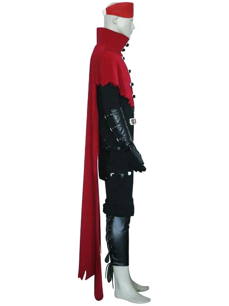 Final Fantasy VII 7 Vincent Valentine Cosplay Costume 4 Final Fantasy VII 7 Vincent Valentine Cosplay Costume - Image 2