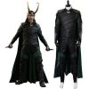 Thor 3 Ragnarok Loki Cosplay Costume Black Version -Game Costumes Shop thor 3 ragnarok loki cosplay costume black version 01